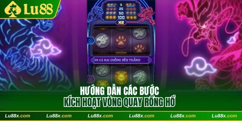 Chi tiết các bước kích hoạt guồng quay